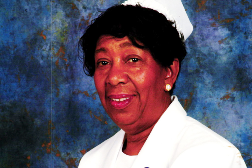 Mavis Claytor, BSN 70 MSN 85, was a long-time nurse at the VA.