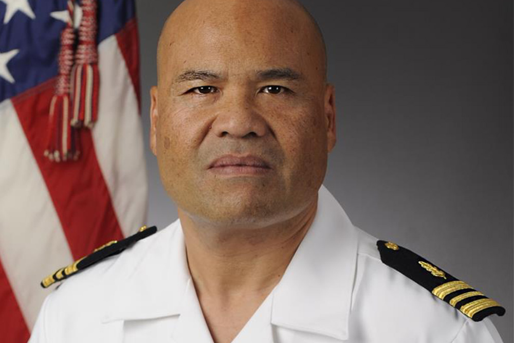 Alumnus Commander Alvin Garcia