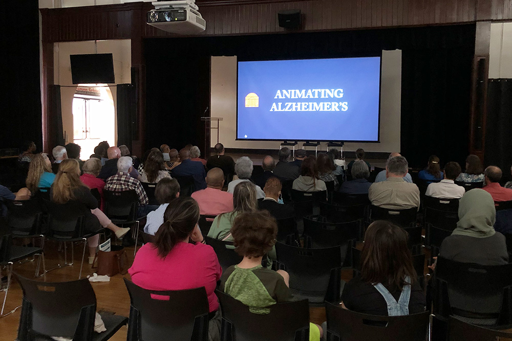 Animating Alzheimer's film premiere, co-created by Ishan Williams and colleagues with a 3Cavalier grant
