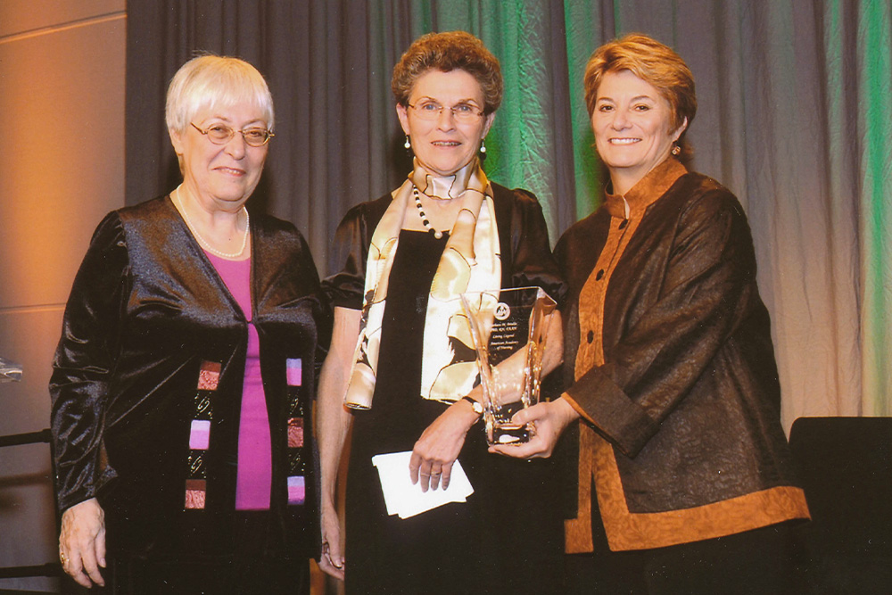 Barbara Brodie at the American Academy of Nursing Living Legends induction in 2009.