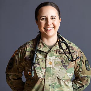 A military nurse