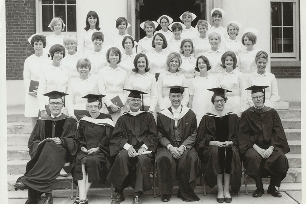 A group of nurse grads