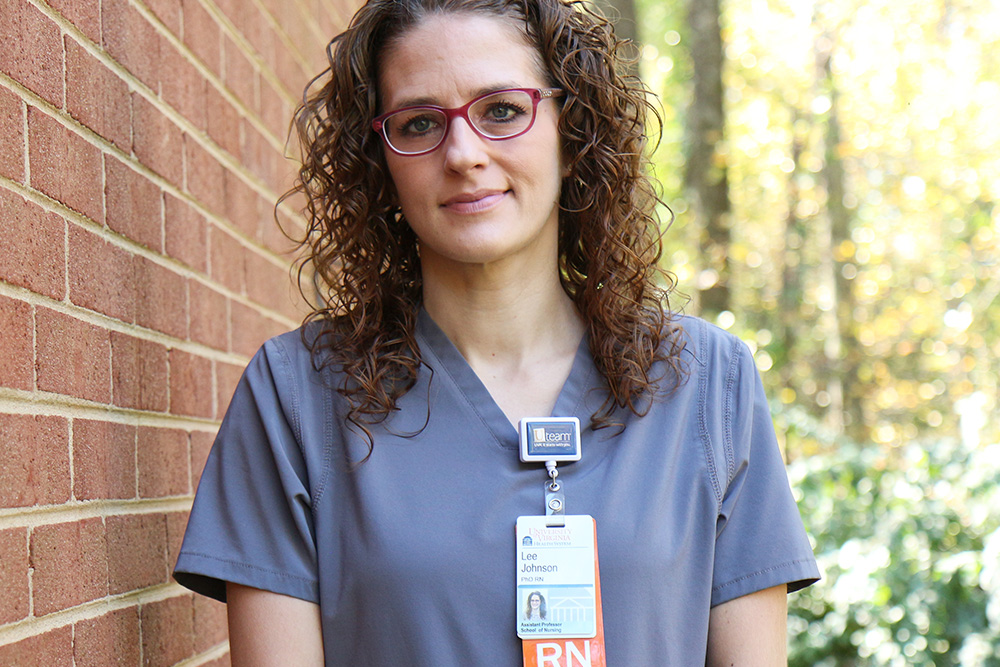 UVA Nursing Assistant professor Lee Ann Johnson researches palliative care for patients with lung cancer.