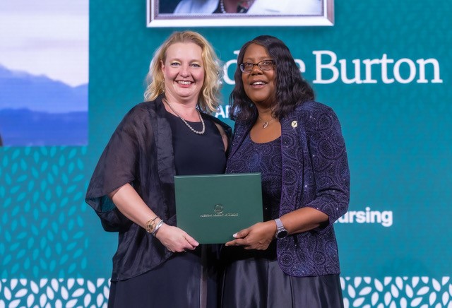 Candace Burton, PhD, RN, AFN-BC, FAAN Burton, an associate professor and nurse scientist at the University of Nevada, Las Vegas, is now a Fellow of the American Academy of Nursing.