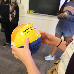 A beachball